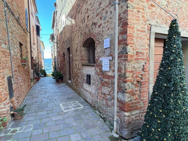 Hus från källare till tak i Terricciola