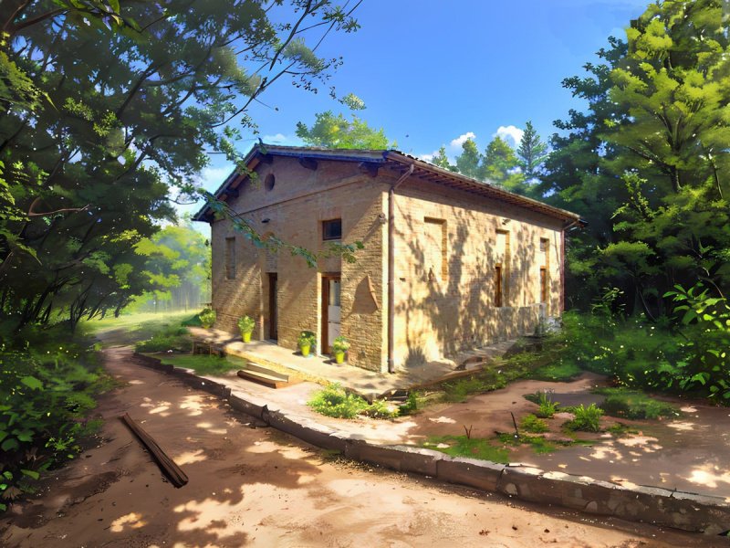 Detached house in Buonconvento