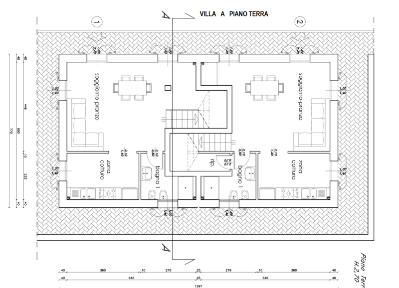 Villa en Monte San Pietro