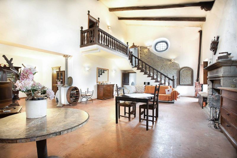 Hus på landet i Bomarzo