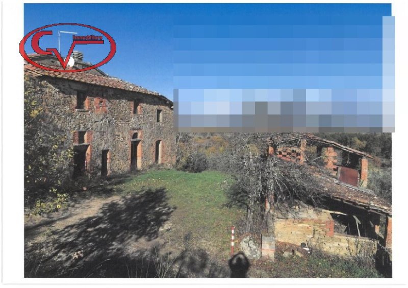 Hus på landet i Montevarchi