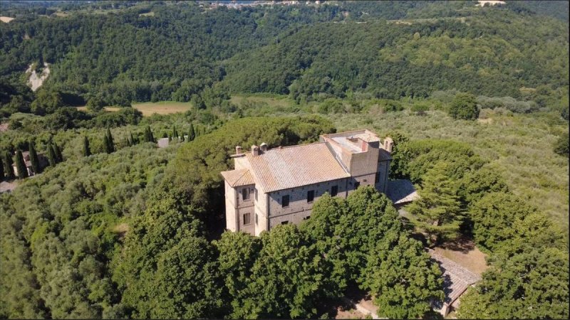 Schloss in Civitella d'Agliano