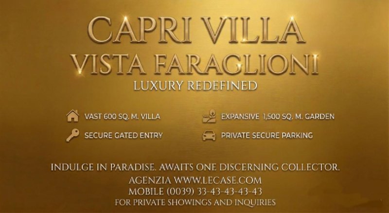 10 Bedrooms Villa for sale in Capri [813728] | Gate-away®