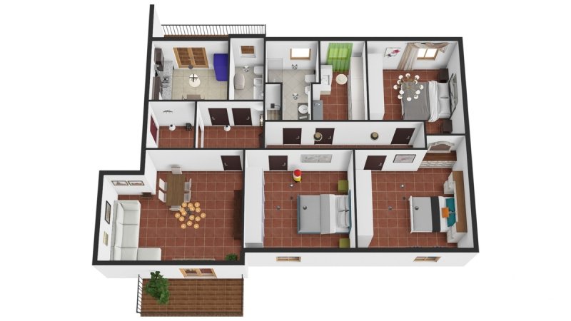 Appartement in Scalea