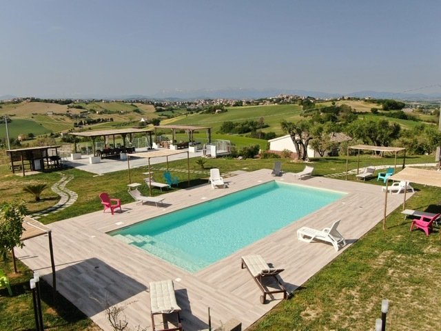 Hus på landet i Montegranaro