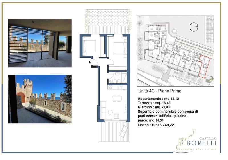 Квартира в Боргетто-Санто-Спирито