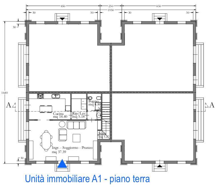 Reihenhaus in San Giuliano Terme