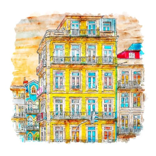 Hus från källare till tak i Lucca