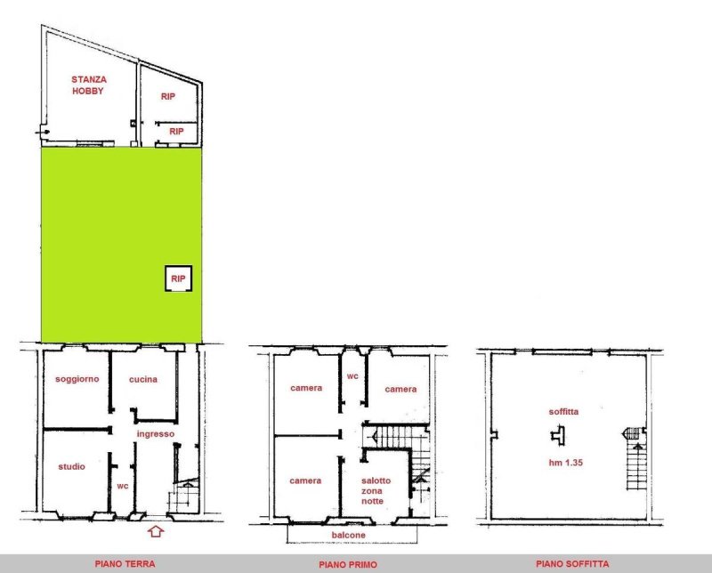 Top-to-bottom house in Poggibonsi