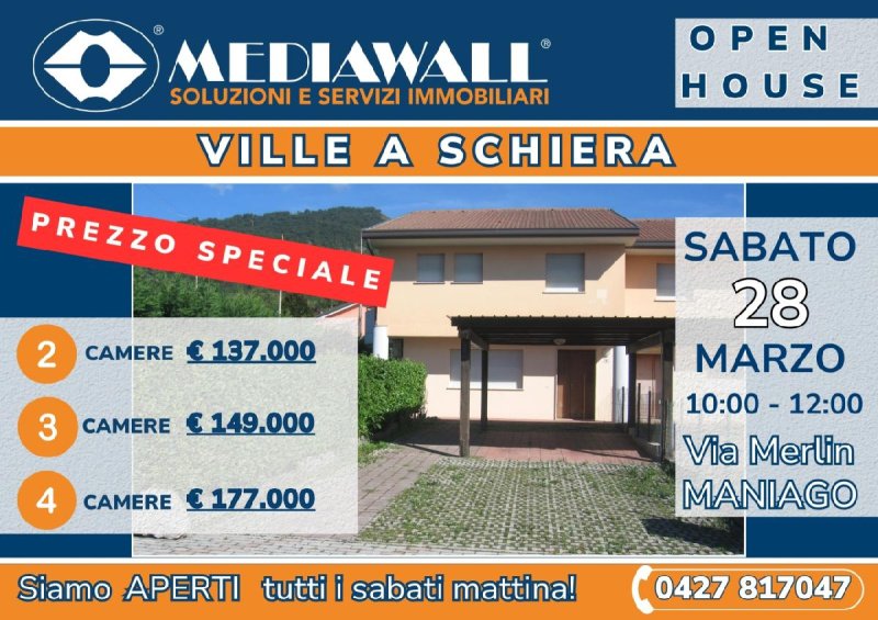 3 Bedrooms Terraced house for sale in Maniago [812919] | Gate-away®