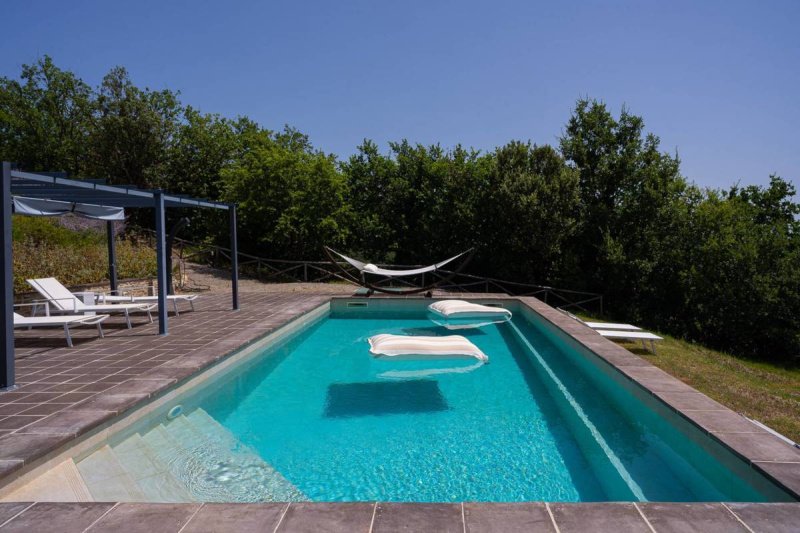 Hus på landet i Volterra