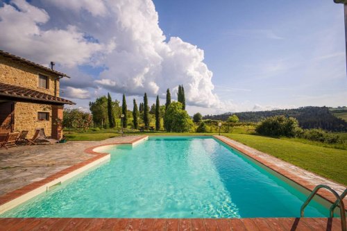 Hus på landet i Volterra