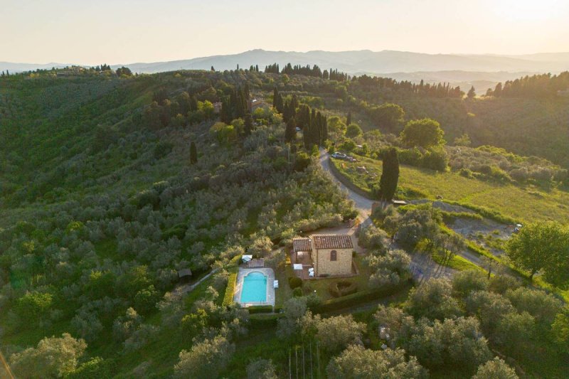 Hus på landet i Volterra