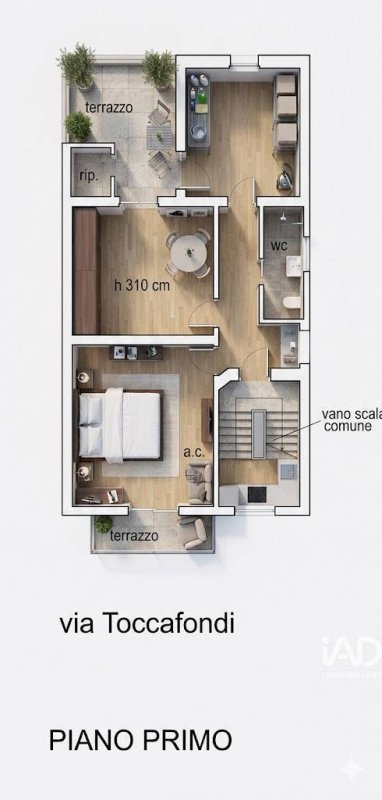 Apartamento en Prato