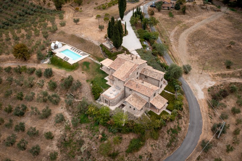 Hus på landet i Assisi