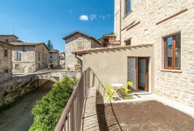Self-contained apartment in Gubbio