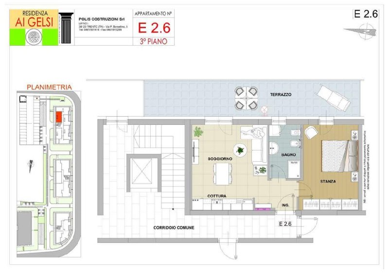 Apartamento em Trento