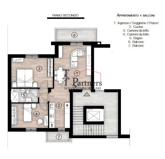 Apartamento em Florença