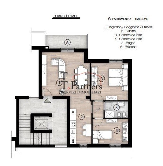 Apartamento en Florencia