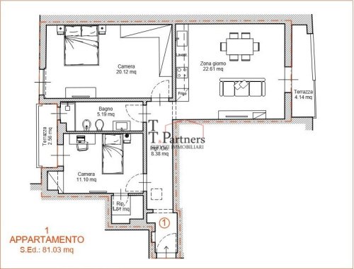 Apartamento em Florença