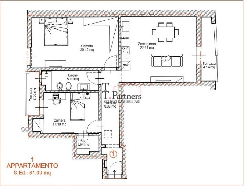 Apartamento em Florença