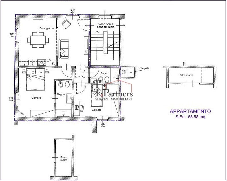 Apartamento en Florencia