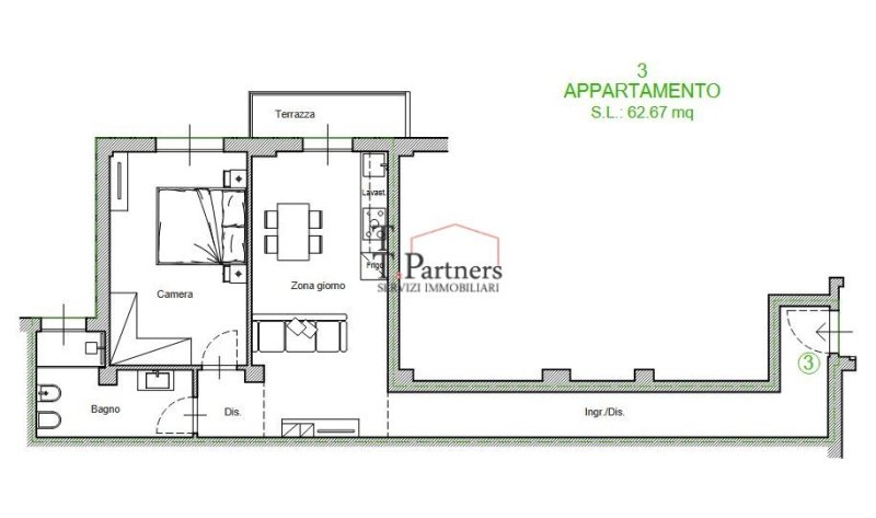 Apartamento em Florença