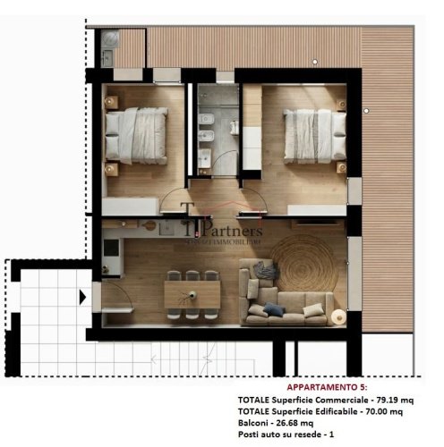 Apartamento en Florencia