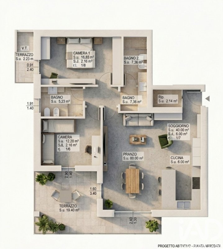 Appartement in Dolcè