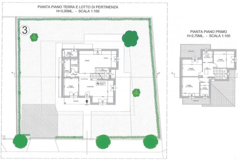 Вилла в Кампи-Бизенцио