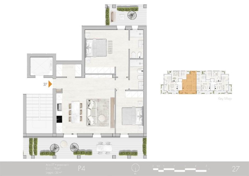 Apartamento en Florencia