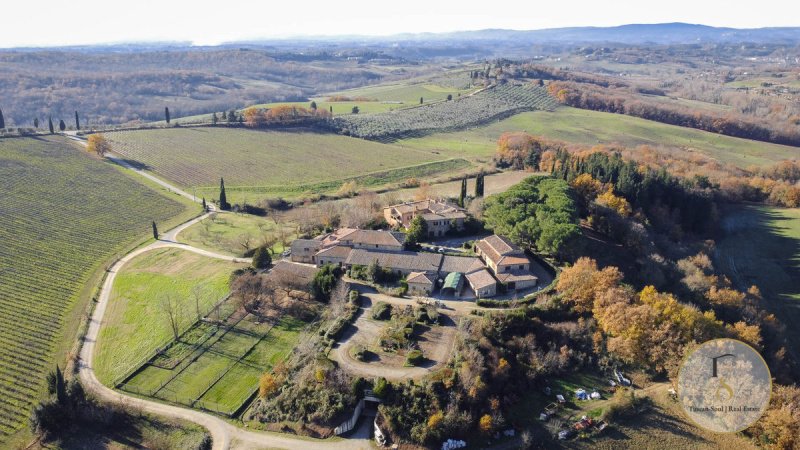 Exploitation agricole à Castellina in Chianti