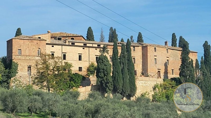 Schloss in Montalcino