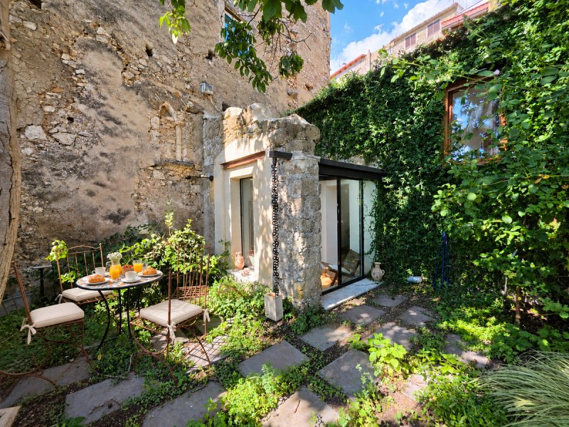 Kleines Dorf in Formia