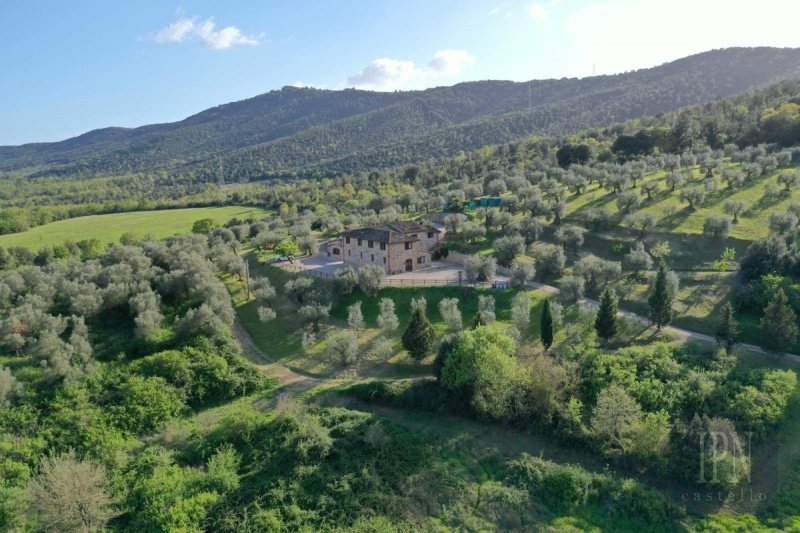 Hus på landet i Panicale