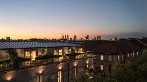 Zolderkamer in Milaan