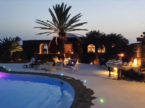 Steingebäude in Pantelleria