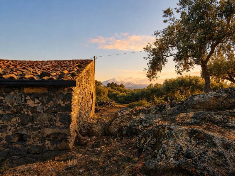 Hus i Biancavilla