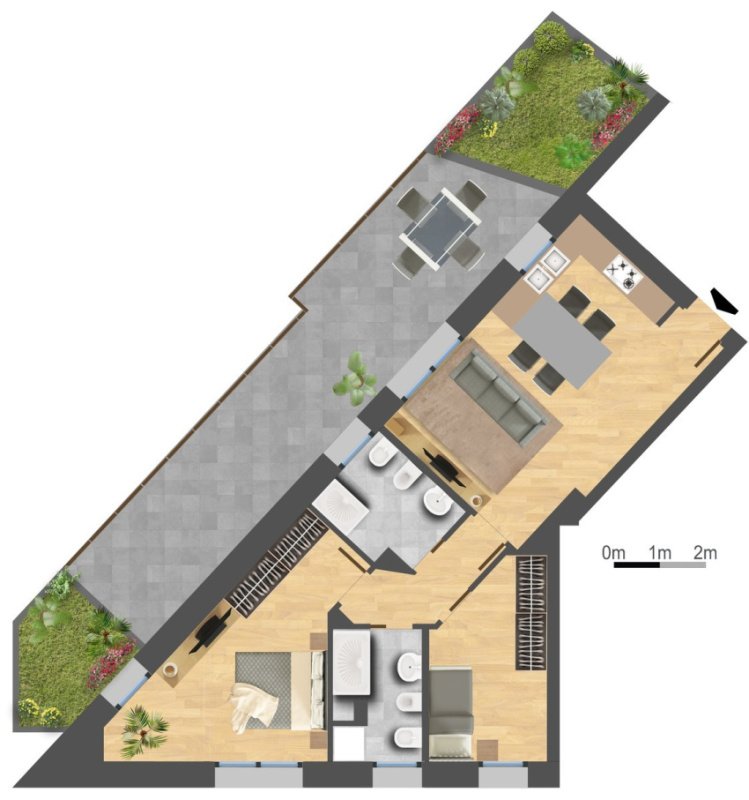 Apartamento em Milão