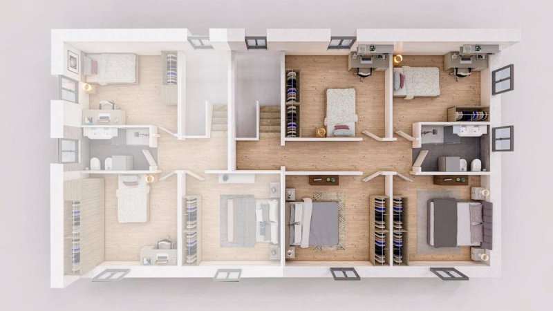 Radhus i Castello d'Argile