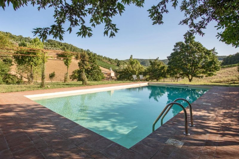 Klein huisje op het platteland in Gaiole in Chianti