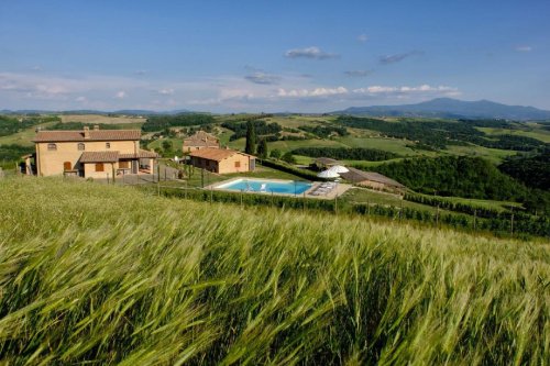 Explotación agrícola en Montalcino