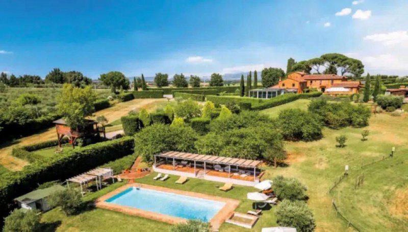 Exploitation agricole à Castiglione del Lago