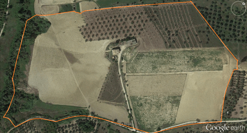 Exploitation agricole à Arzachena