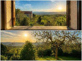 Hus från källare till tak i Roccastrada