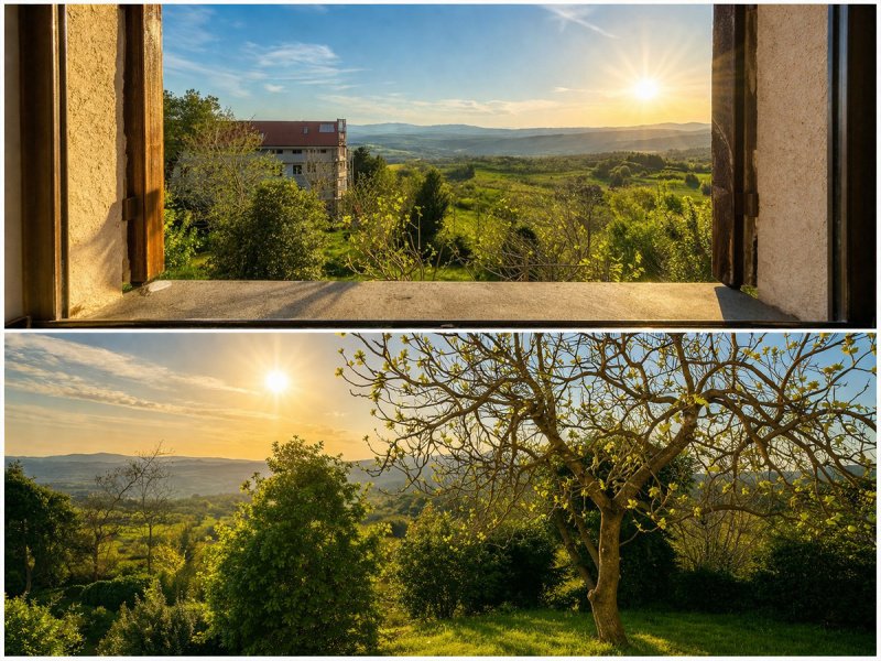 Hus från källare till tak i Roccastrada