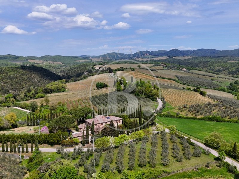 Explotación agrícola en Gaiole in Chianti