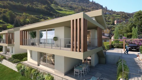 Maison mitoyenne à Tavernola Bergamasca