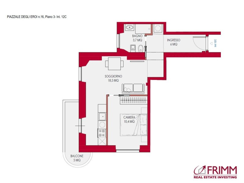 Wohnung in Rom