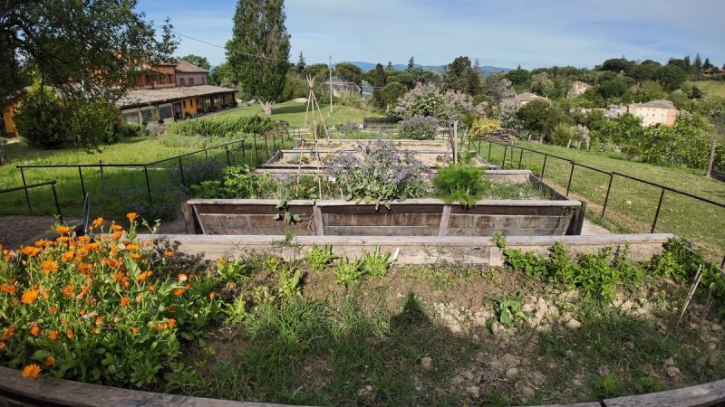 Klein huisje op het platteland in Vallefoglia